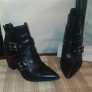 BLACK ALDO BOOTS
